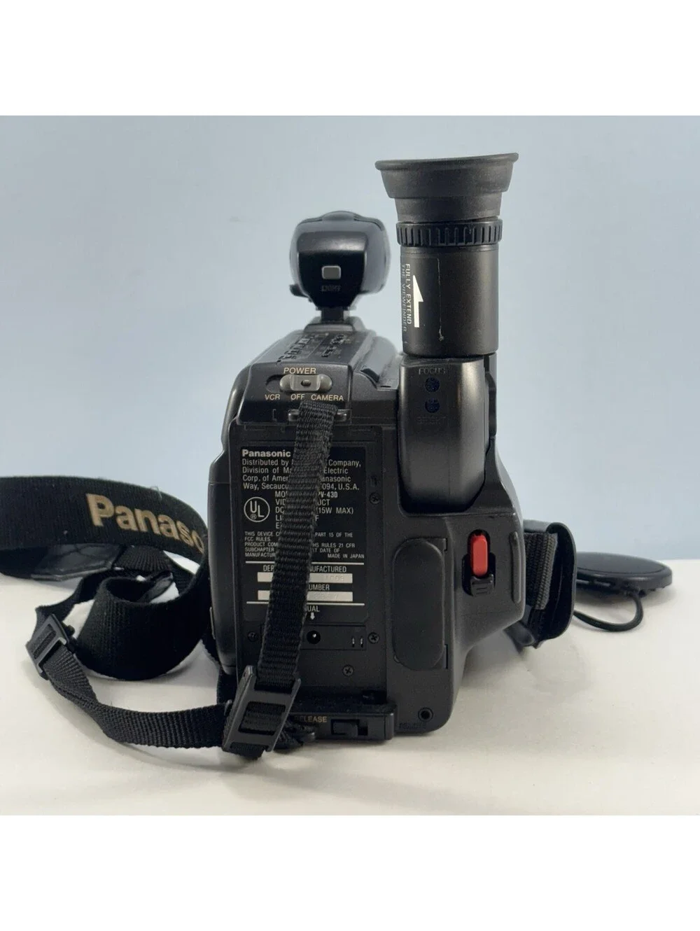 Panasonic vintage palmcorder